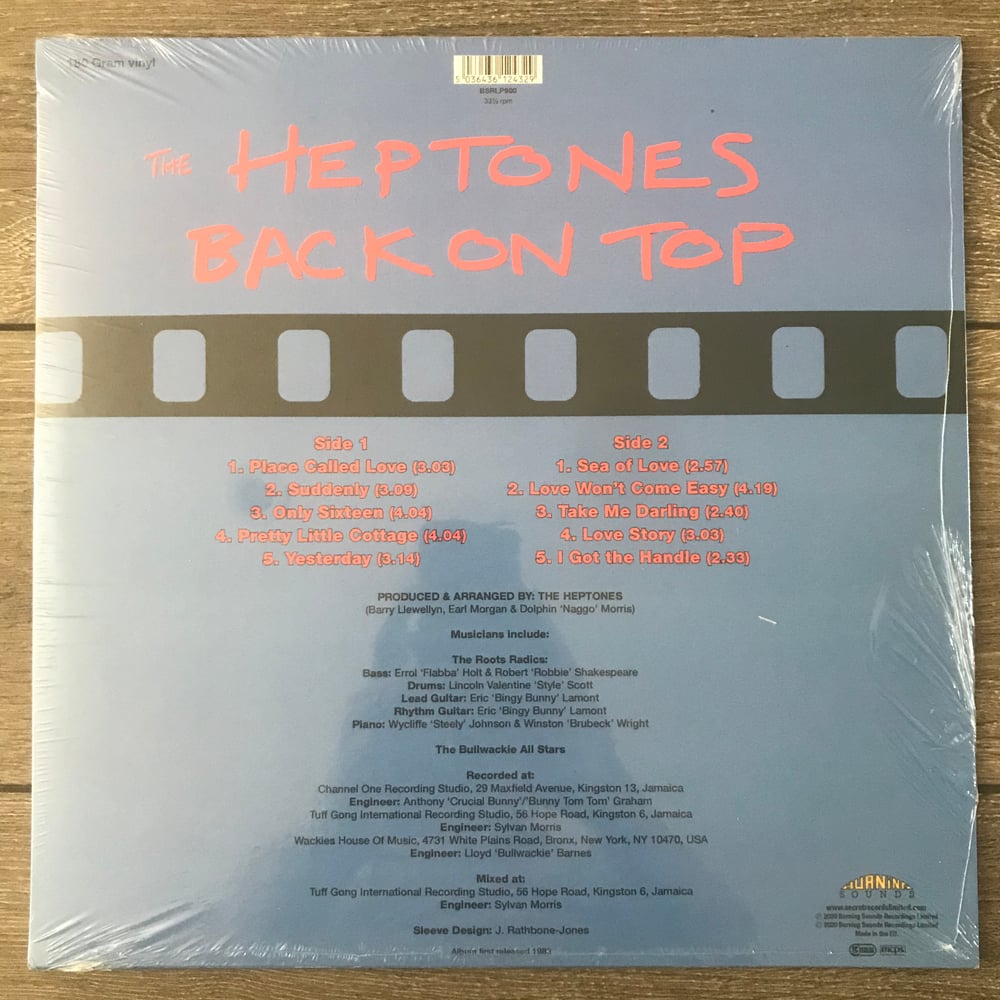 Image of Heptones - Back On Top Vinyl LP