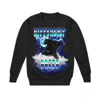 BLACK Graffiti Sweatshirt 