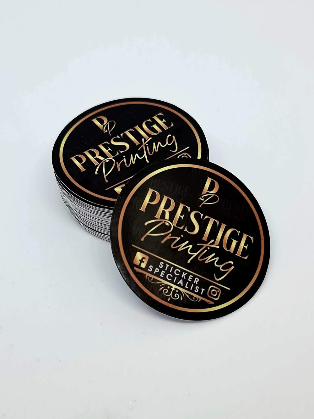 Contour cut stickers (Gloss Finish)