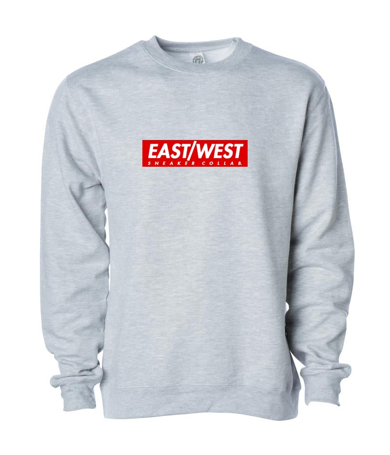 Image of EWSC Heather Grey Box Logo Crewneck