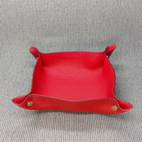 Image 3 of VALET TRAY - Red & Red