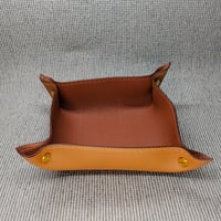 Image 3 of VALET TRAY - Tan & Cuoio