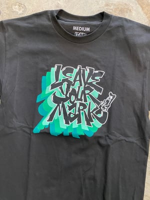 Leave Your Mark "Triple Drop" Black Tee Shirt
