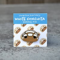 Image 1 of White Conchita Enamel Pin