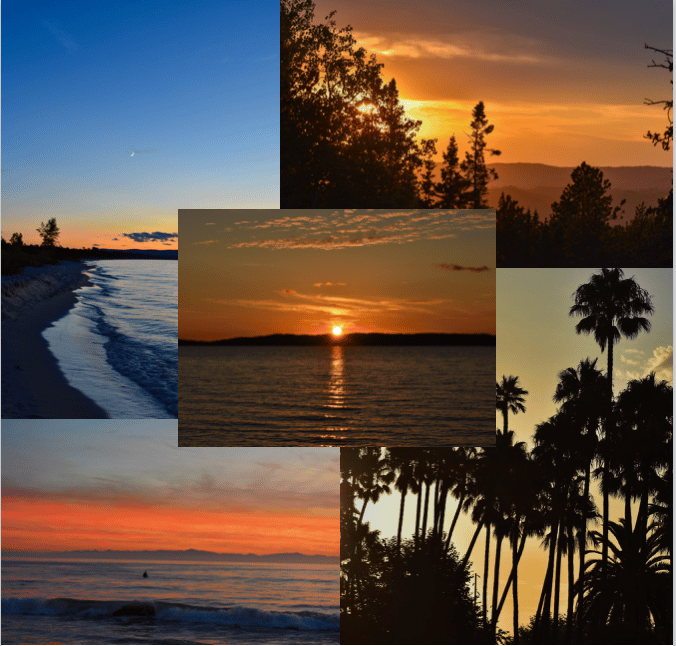 Image of Sunset Postcard Pack 