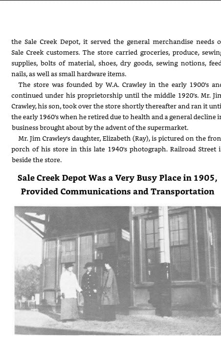 Sale Creek, Tennessee 1885-1955