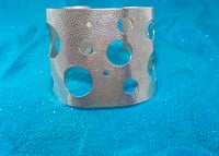 Image 1 of Cyclical Cuff Bracelet (925 Sterling Silver)