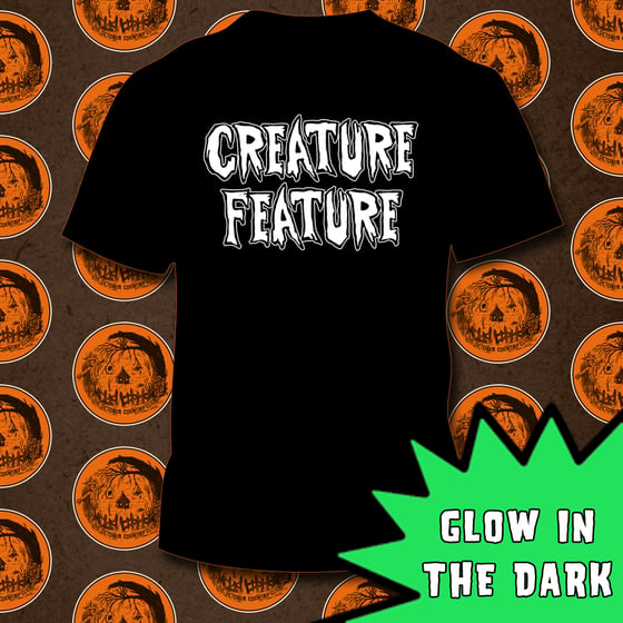 Image of Glow In The Dark Creature Feature Logo T-shirt