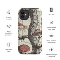 Image 3 of The Shire Inspired Illustrated Tree Trunk/Mushroom Tough Case for iPhone®