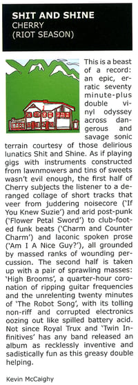 Image 4 of SHIT AND SHINE 'Cherry' Vinyl 2xLP