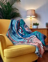 Brigid Of Faughart Throw Blanket