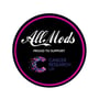 Cancer research uk charity sticker