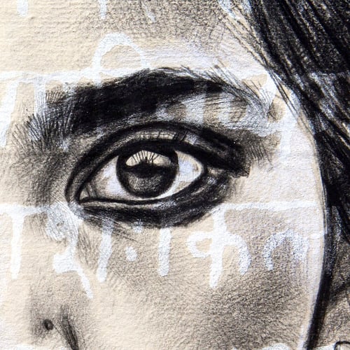 Image of Canva Art Print - "Les yeux noirs Banjara"