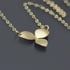 14k Gold Hydrangea Blossom Necklace Image 2
