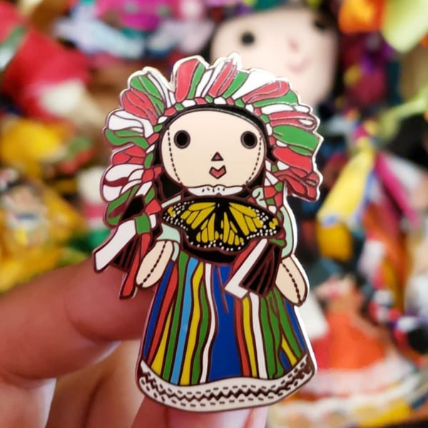 Image of Michoacana Doll Pin