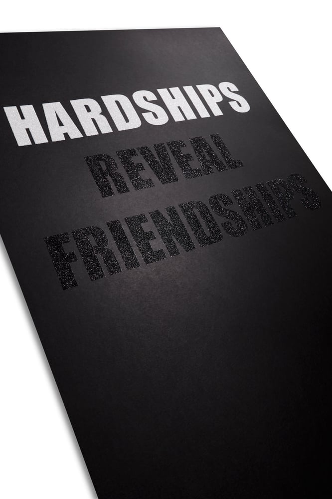 Image of Hardships Reveal Friendships