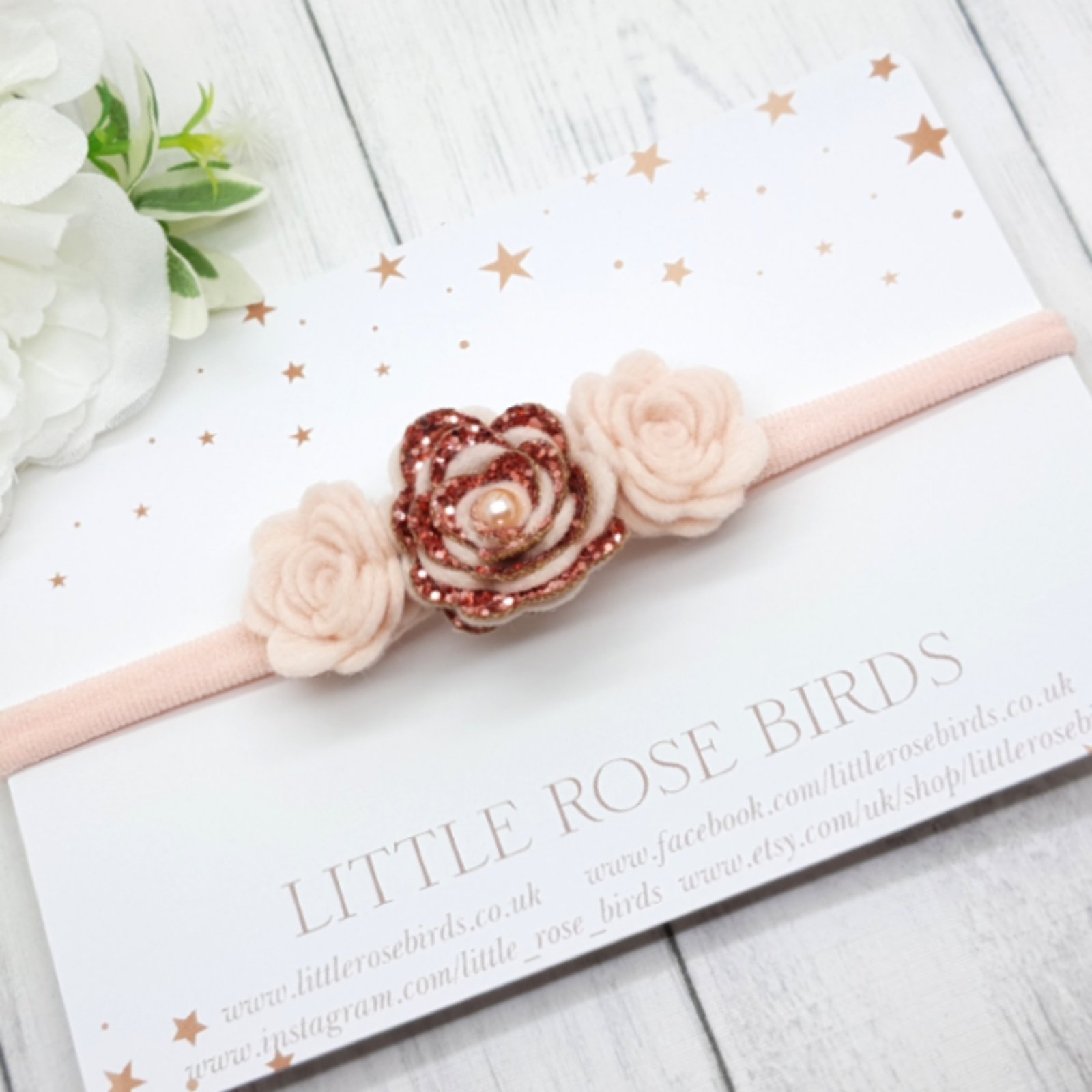 Rose gold best sale baby headband