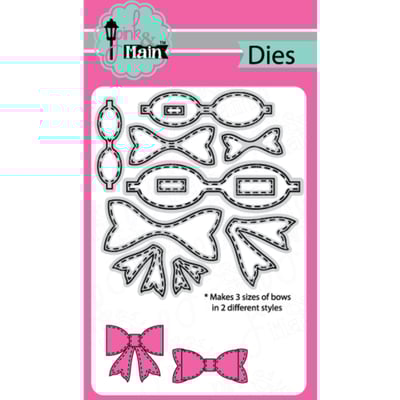 Image of Pink & Main | Stitched Bow Dies