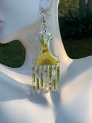 Image 5 of Sunflower Afro Pick Earrings 