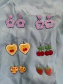Image 4 of Cherry Yellow Cake Earrings