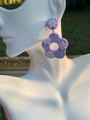 Image 4 of Flower Power Clay Earrings