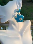 Image 5 of Flower Power Clay Earrings
