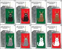 Image 1 of SIMPLY CATS HOLIDAY ORNAMENTS