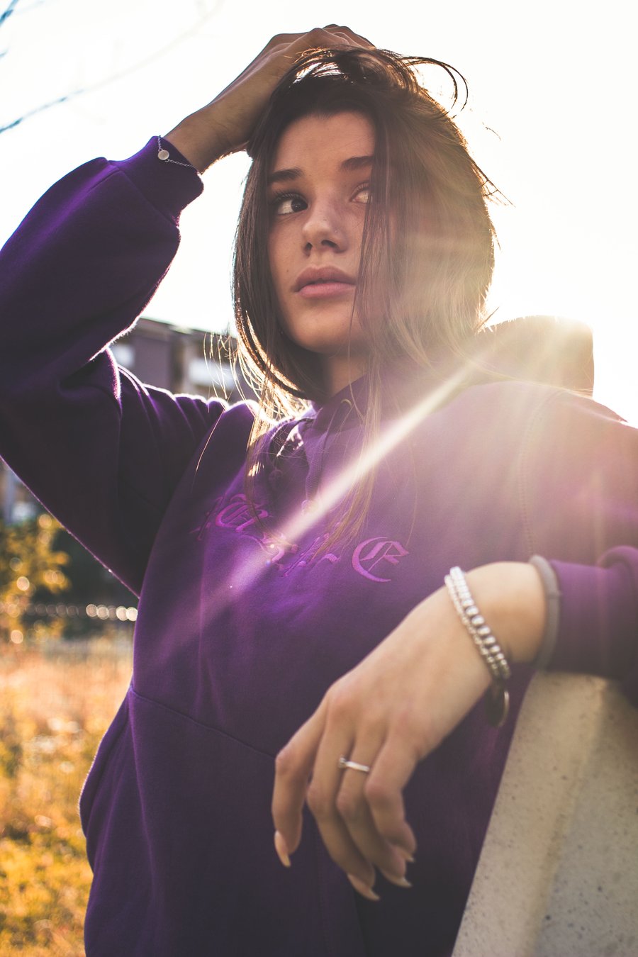 Image of Hoodie  purple