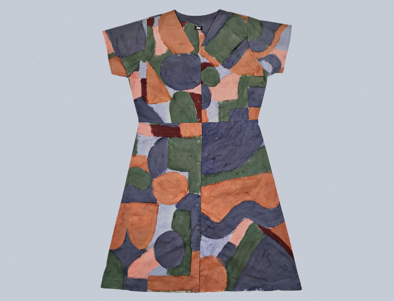 Image of COLOR PAINT DRESS