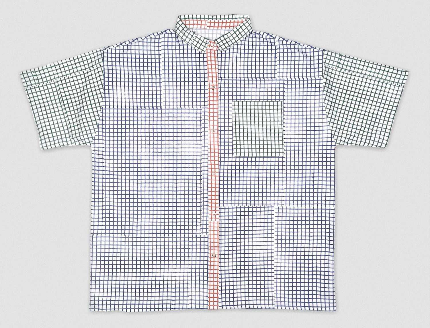 Image of COLOR GRID SHIRT