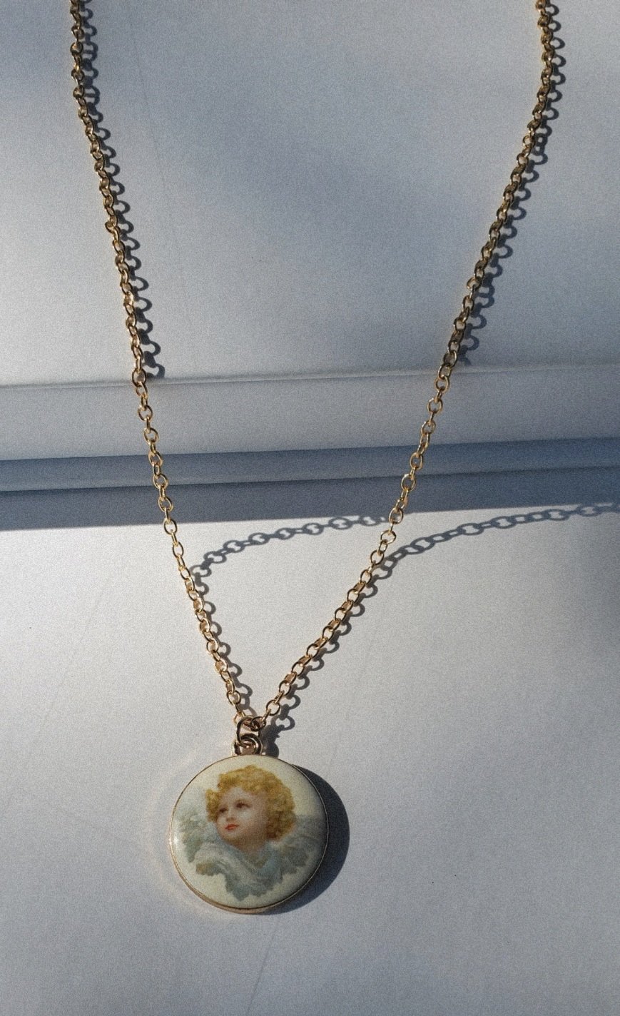 Image of Cherub necklace 