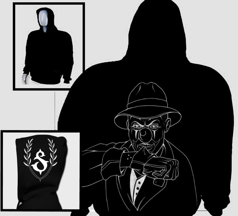 INKSTUDIOS — Gangsta clown Hoodie