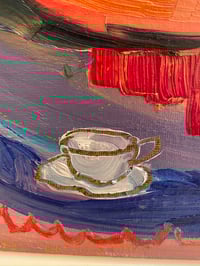 Image 3 of A Very Subtle Fruit Cake, 2020. Oil on canvas 12”x14”. 