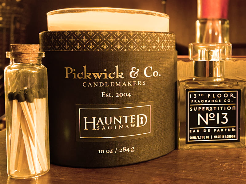 The Haunted Saginaw Candle & Superstition No. 13 Unisex Fragrance 