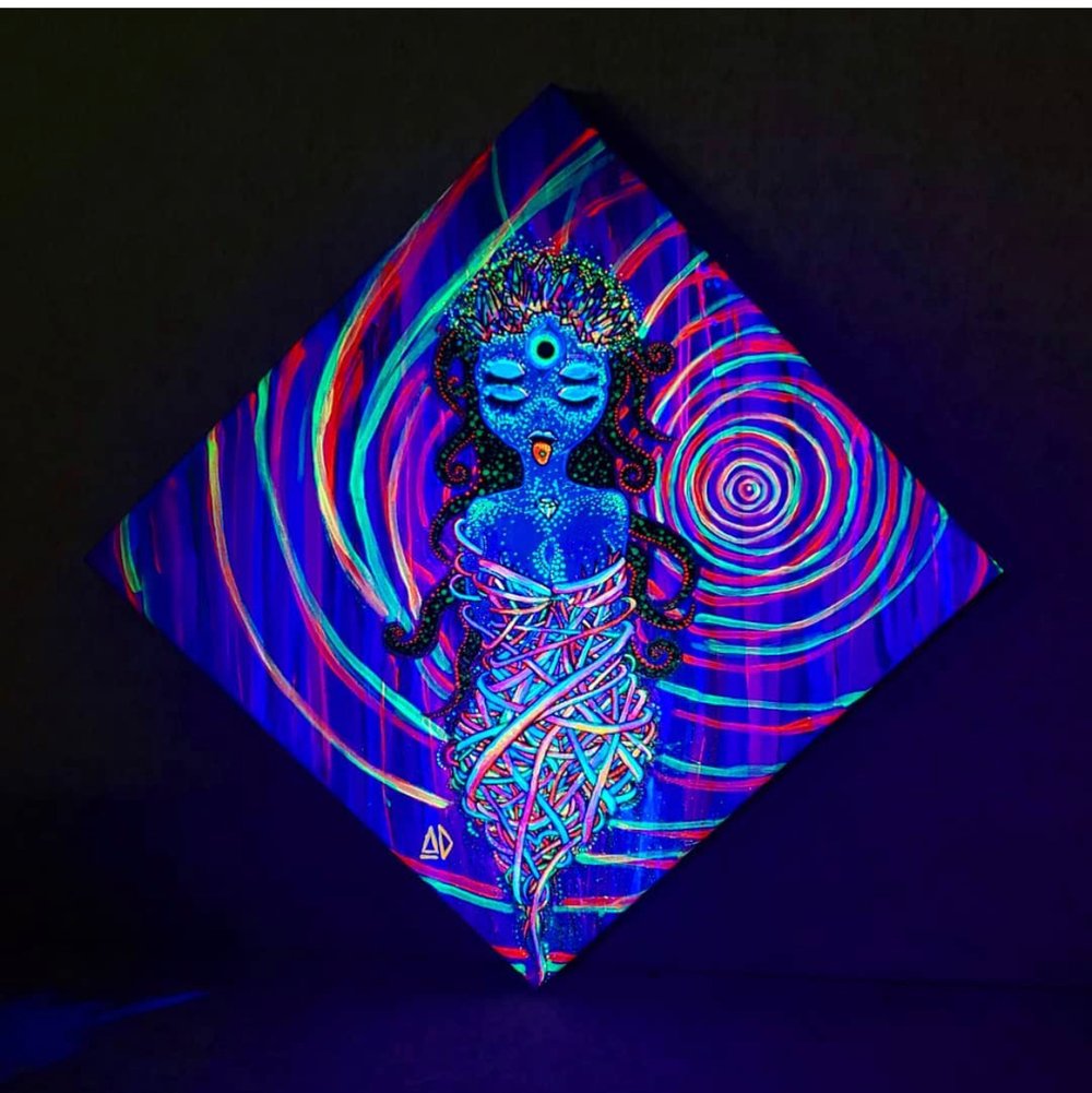 Image of Quintuple Eyed Acid Goddess