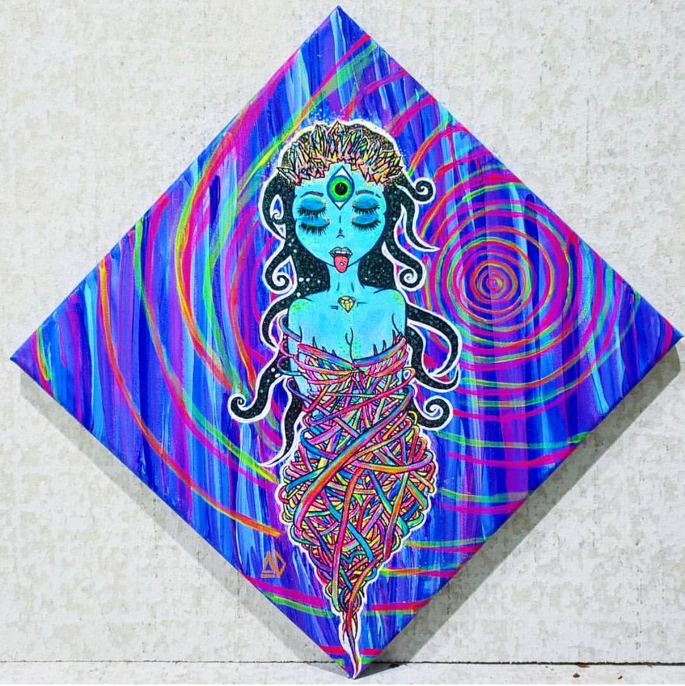 Image of Quintuple Eyed Acid Goddess