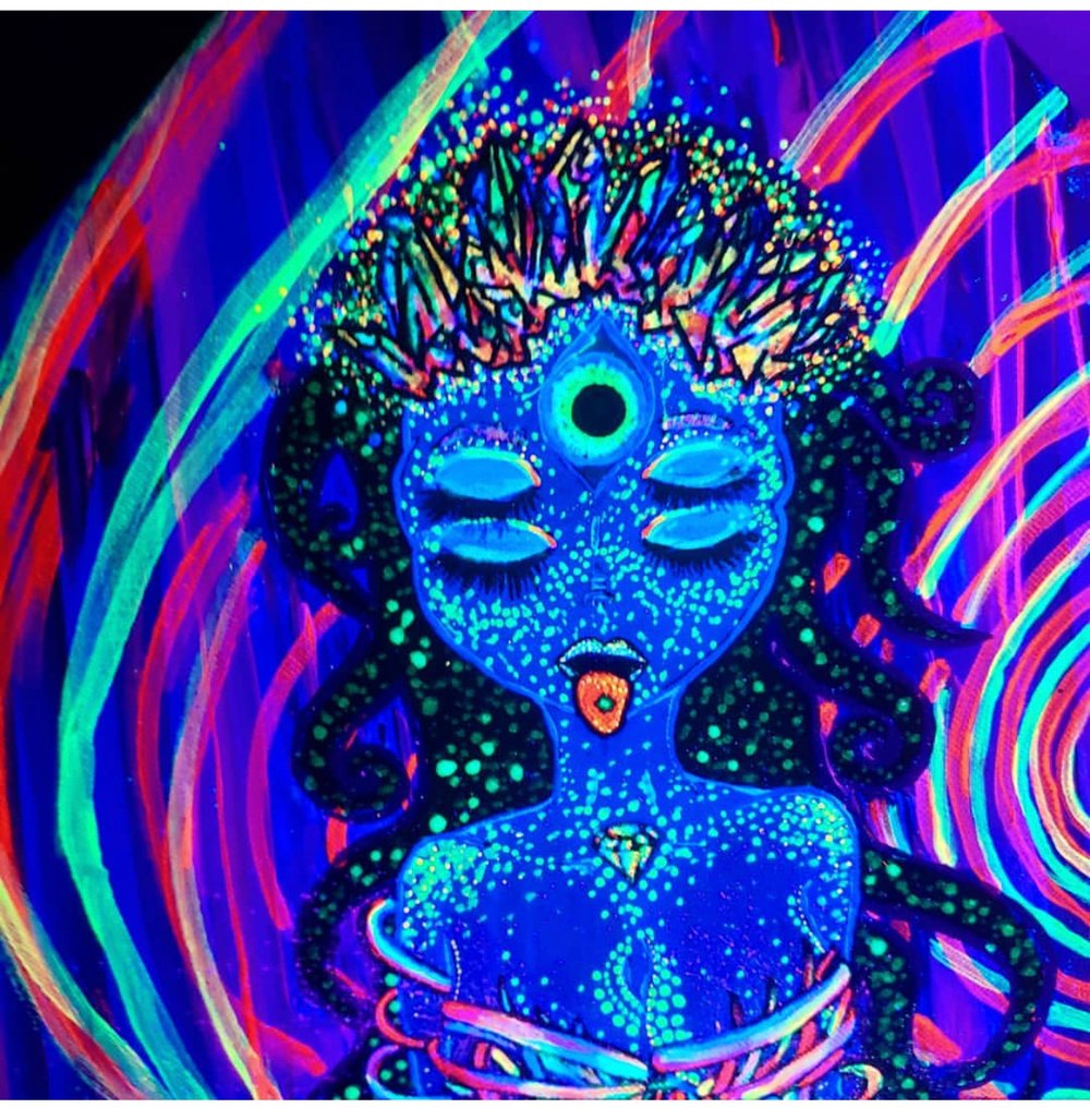 Image of Quintuple Eyed Acid Goddess