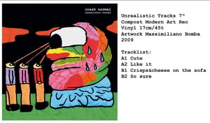 Image of Crash Normal - Unrealistic Tracks 7''