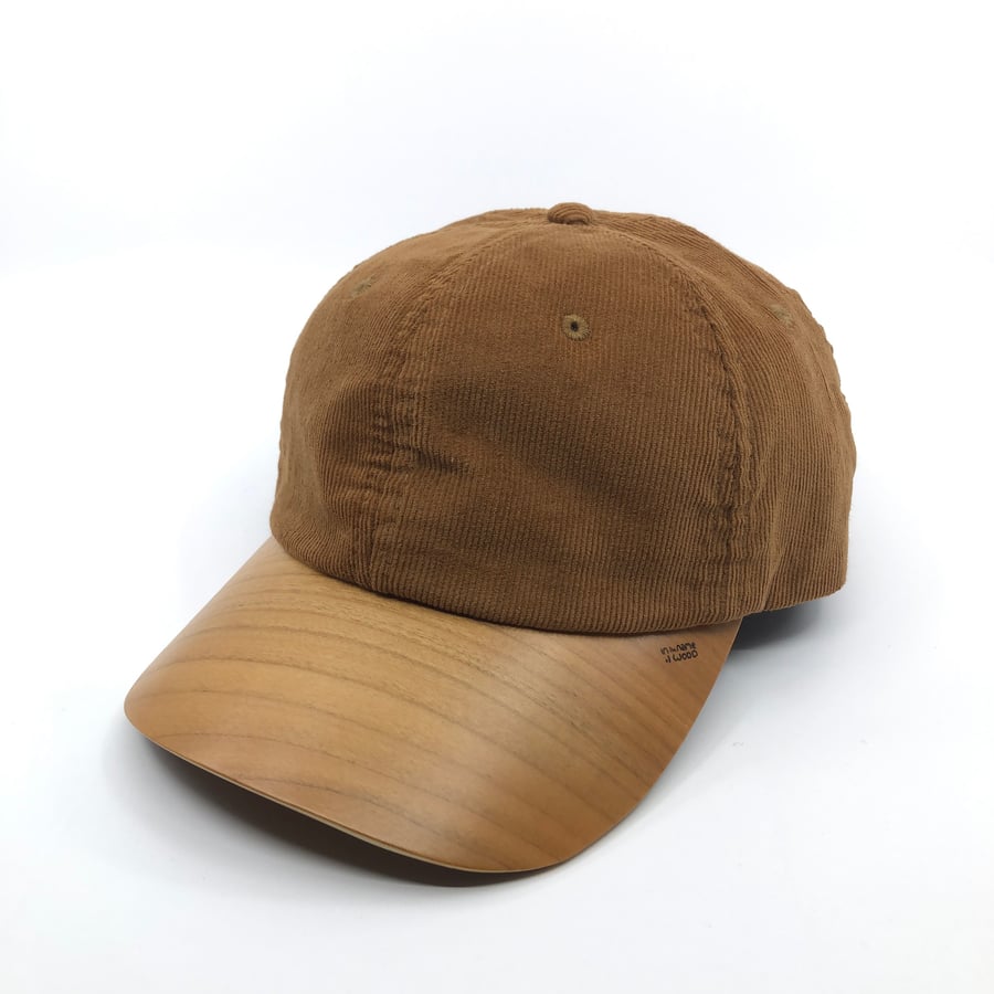 Image of Casquette Velours Camel Marisier