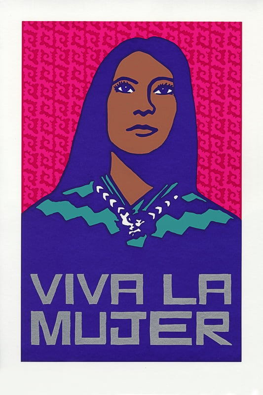 "Viva La Mujer" (2020) by Melanie Cervantes of Dignidad Rebelde