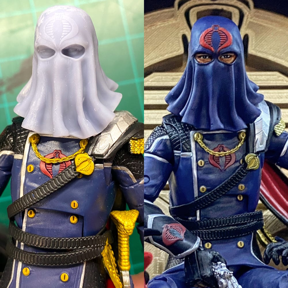 1:12 Model Hooded Head