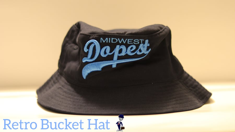 Image of MidWest Dopest retro bucket hat 