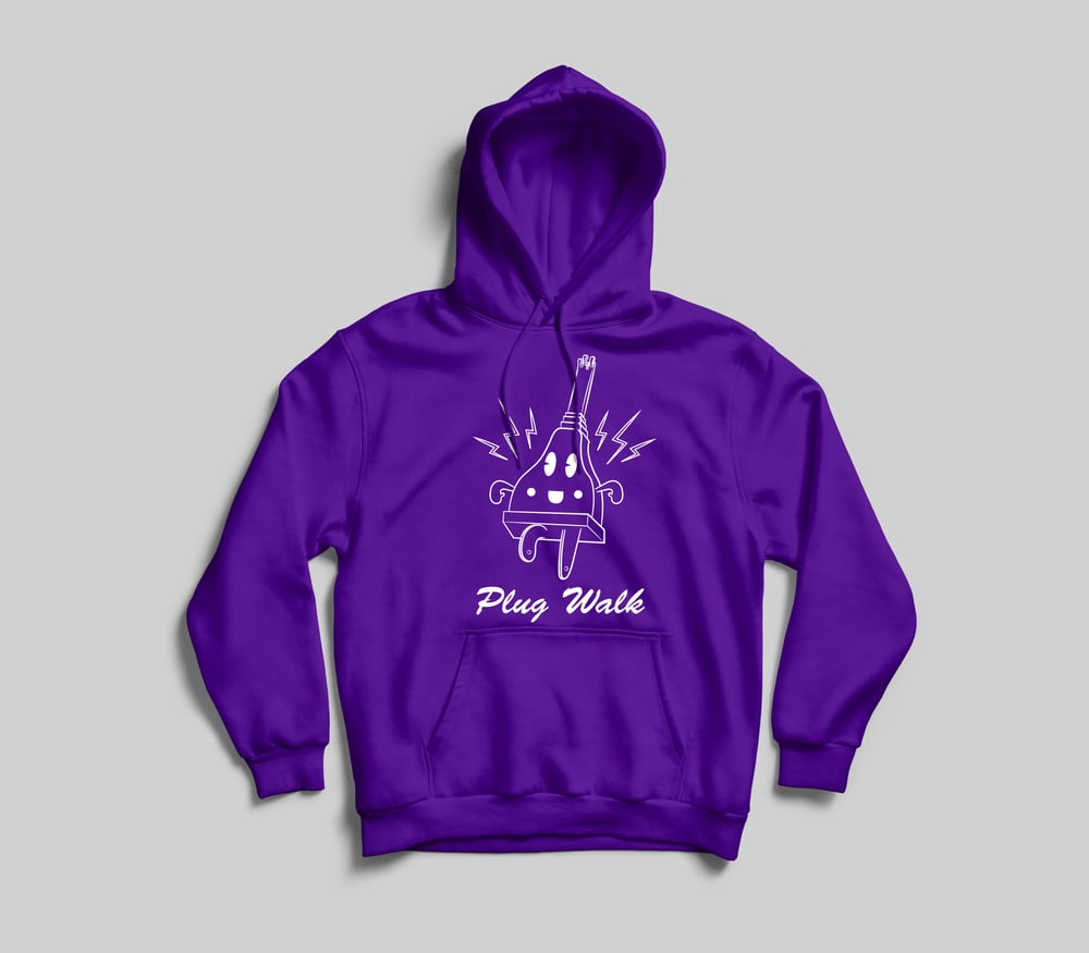 Image of "Plug Walk" Hoodie (Purple)