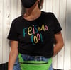 Camiseta FEISMO COOL (Negro)
