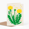 Dandelion Greetings Card