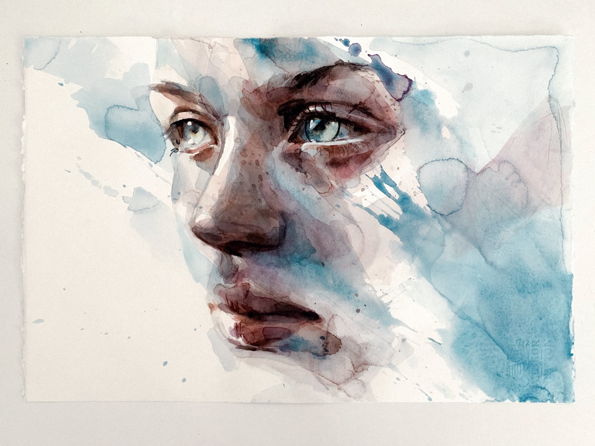 Agnes-Cecile liquid gaze