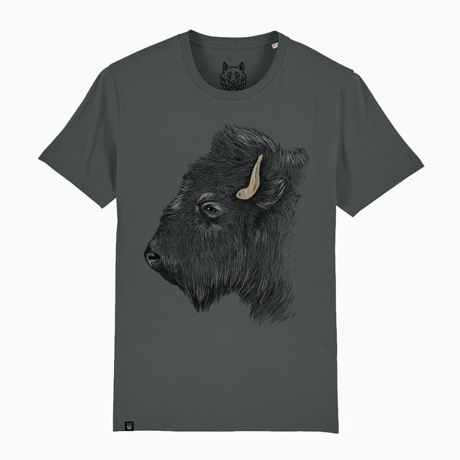 Bison T-Shirt Organic Cotton