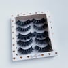 Glam style 5 pack eyelashes 