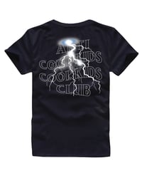 Image 1 of ANTI COOL KIDS LIGHTENING TEE BLACK