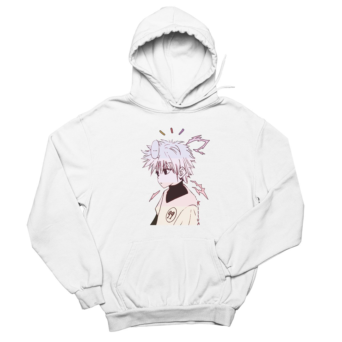 Retro Killua Hoodie | AnimeNeeds